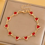 Bracciale in Oro a Cuore Garnetelle Ophelyra