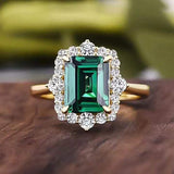 Anello Regina Smeraldo