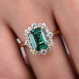Anello Regina Smeraldo