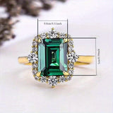 Anello Regina Smeraldo