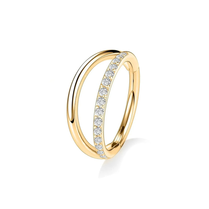 Duo Clicker in Titanio Electra Diamond