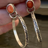 Orecchini Vintage Onice Boho Chic