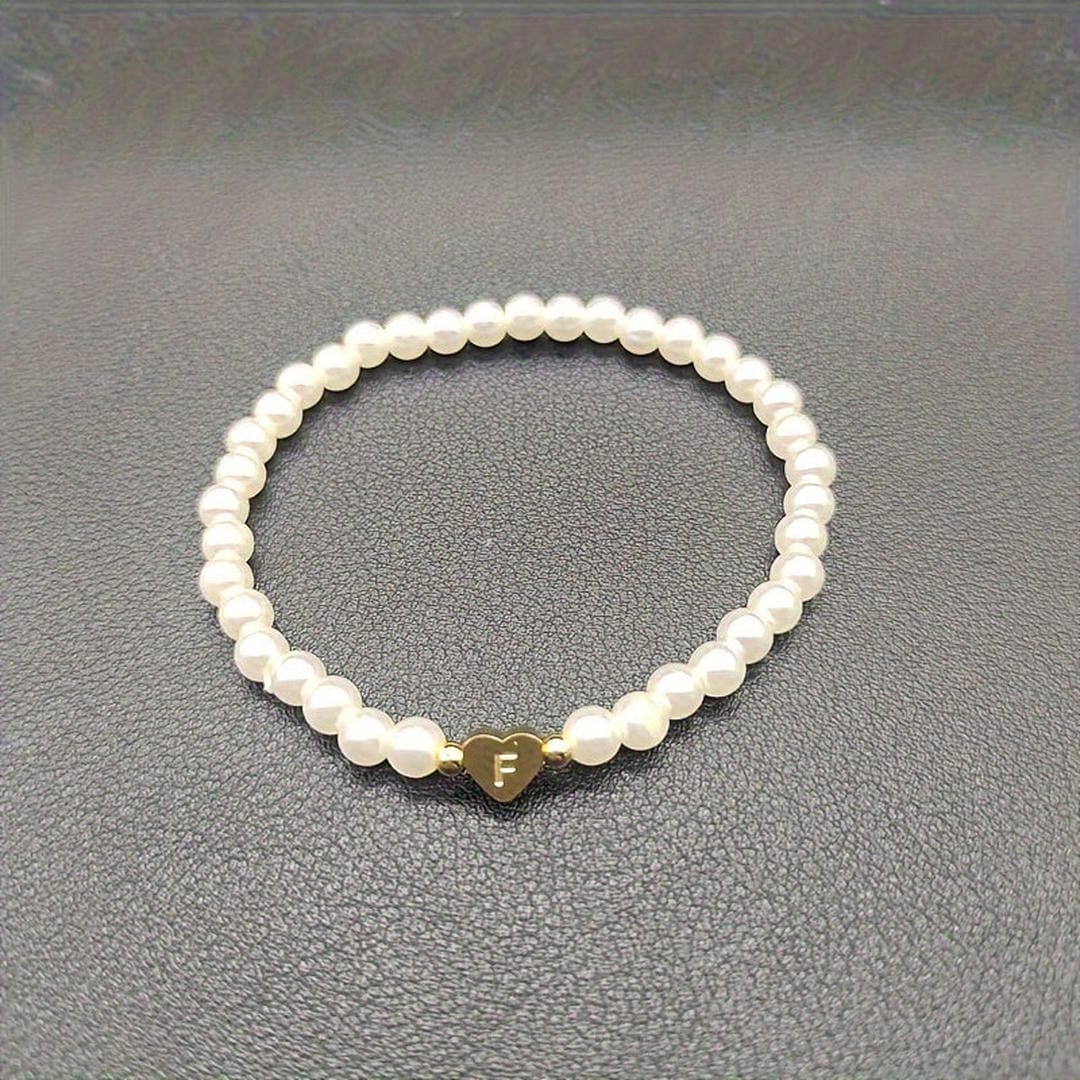 Bracciale con Perle A-Z