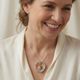 Collare Uccello Delicato Fatto a Mano