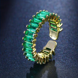 Anello d'Oro e Smeraldo