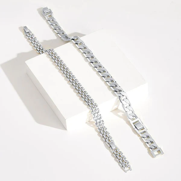Set di Cavigliere Chunky Link 14k 2pz