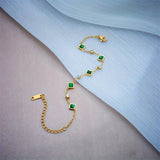 Bracciale Carolina con Smeraldo