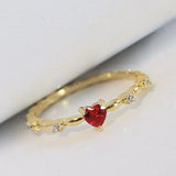 Anello Gold Coralyn Amoura