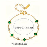 Bracciale Carolina con Smeraldo