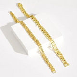 Set di Cavigliere Chunky Link 14k 2pz