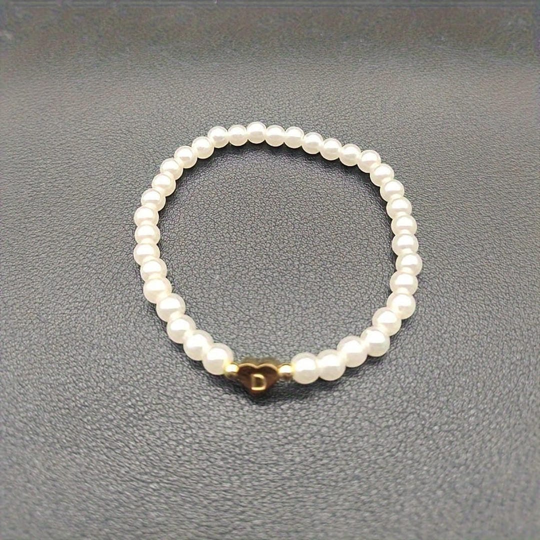 Bracciale con Perle A-Z
