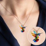 Collana Colibrì con Orecchini Bonus
