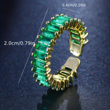 Anello d'Oro e Smeraldo