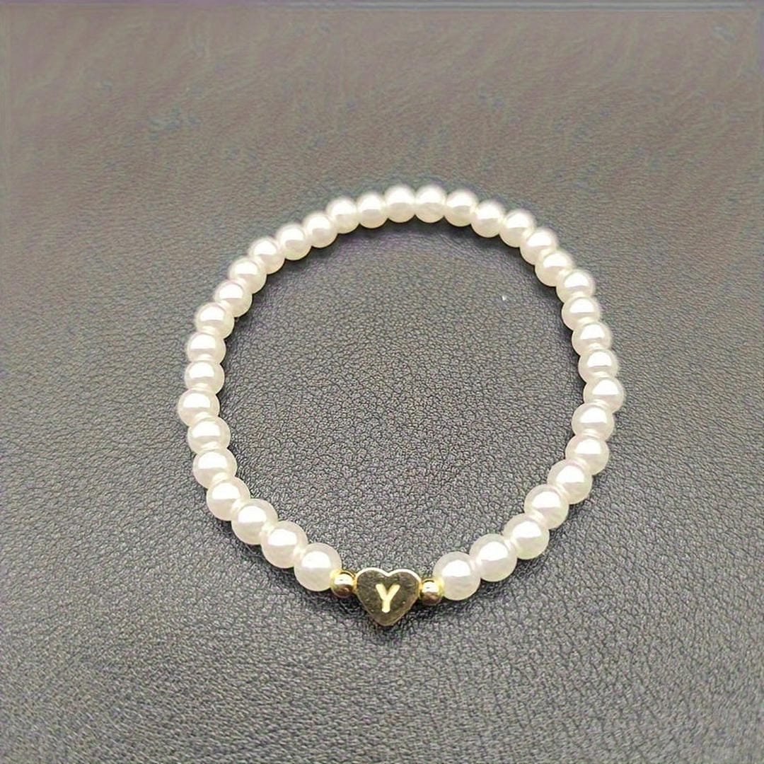 Bracciale con Perle A-Z