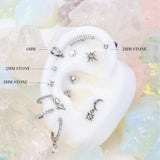 Duo Clicker in Titanio Electra Diamond