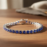 Bracciale Tennis Zaffiro