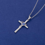 Collana con Croce di Zaffiro
