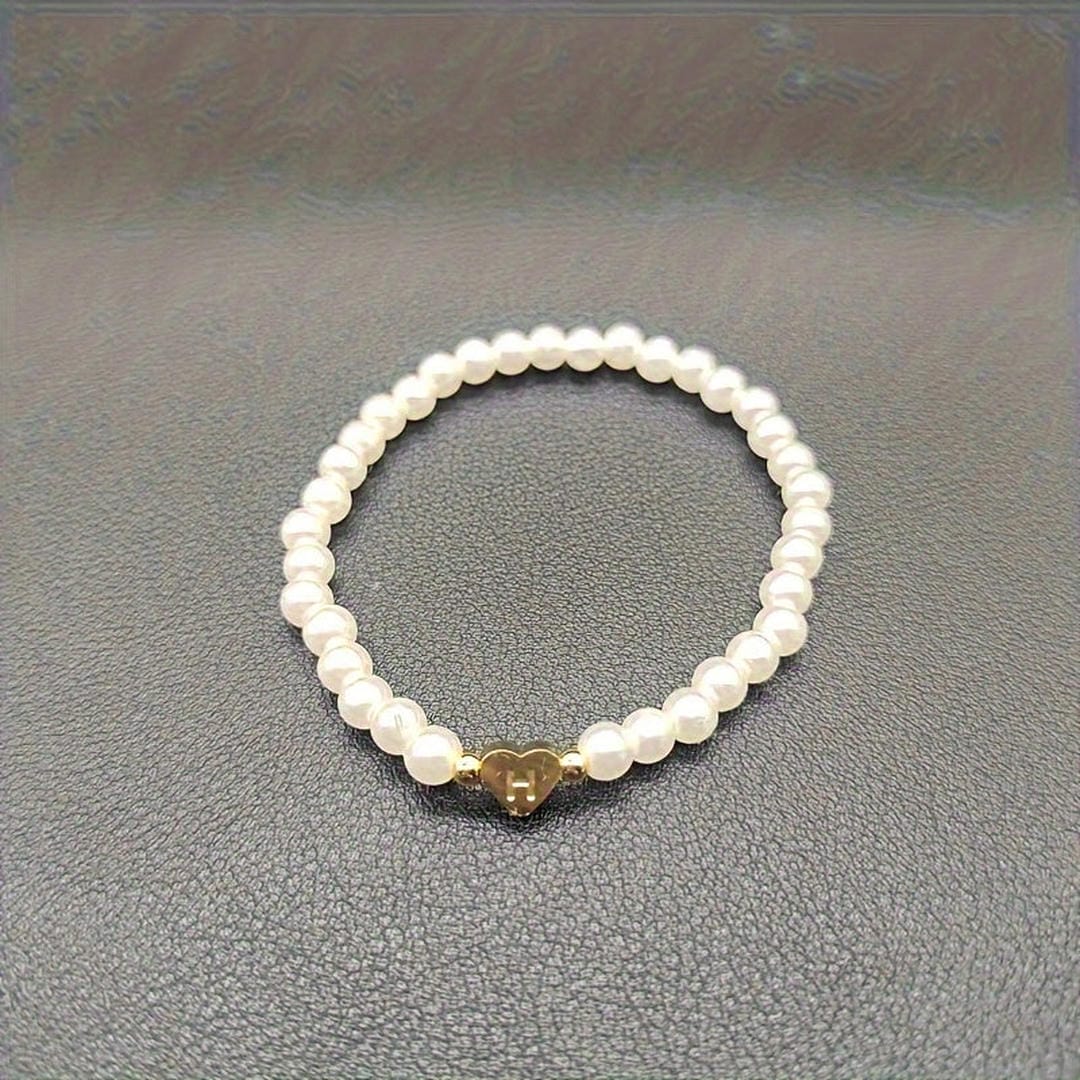 Bracciale con Perle A-Z