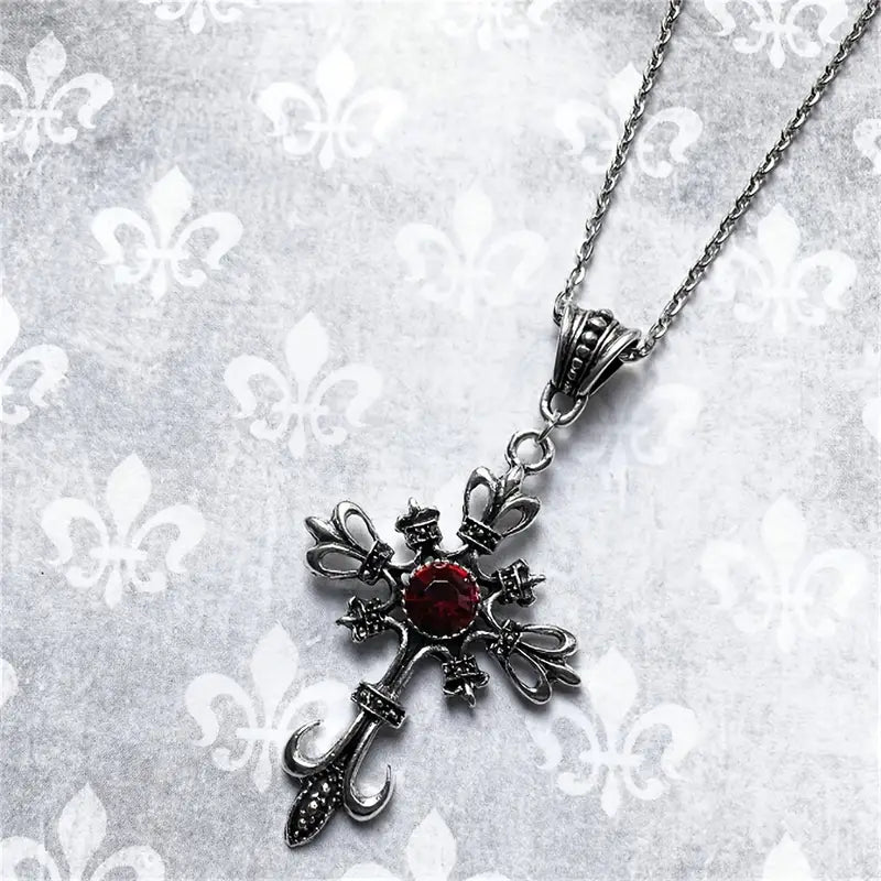 Collana a Croce Veldrith Noirelle