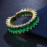 Anello d'Oro e Smeraldo