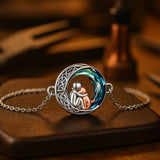 Bracciale con Charm per Cani Regolabile in Argento
