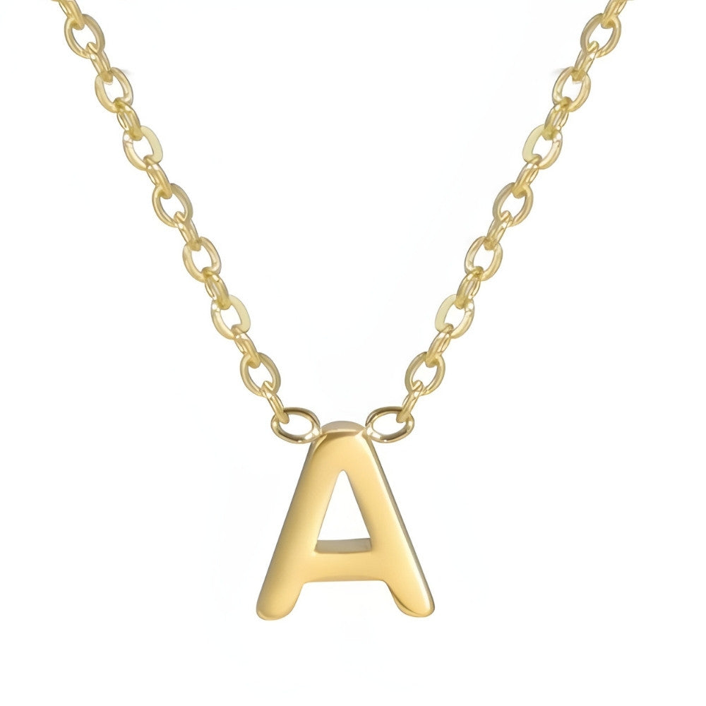 Collana con Iniziale in Oro Chic Love Letter
