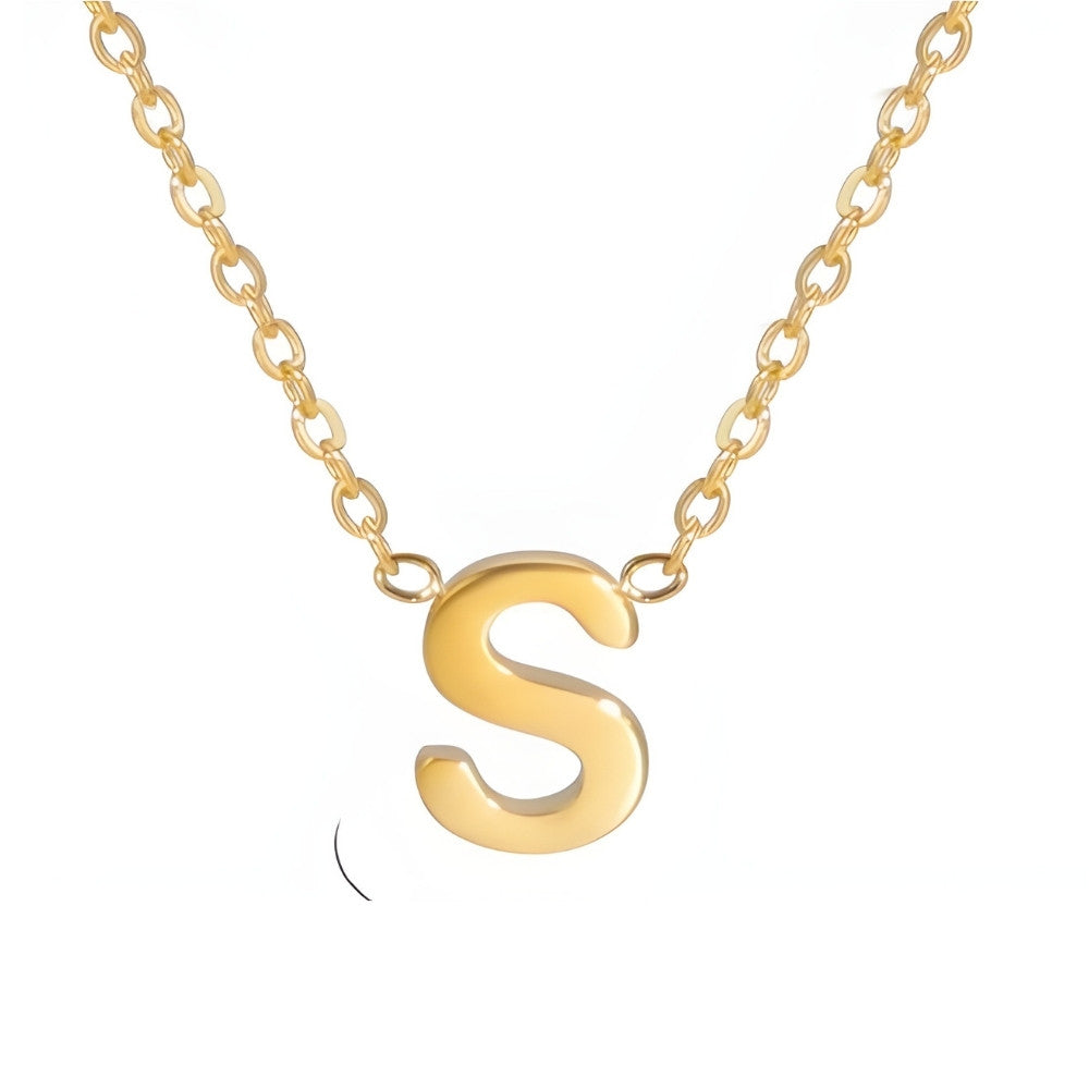 Collana con Iniziale in Oro Chic Love Letter