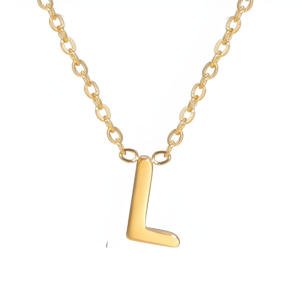 Collana con Iniziale in Oro Chic Love Letter