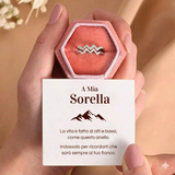Anello Regolabile - Per Mia Sorella - Sarò Sempre al Tuo Fianco