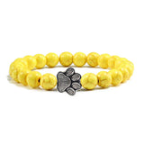 Bracciale con Paws di Pietre Naturali