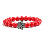 Bracciale con Paws di Pietre Naturali