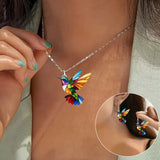 Collana Colibrì con Orecchini Bonus