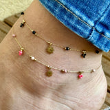 Bracciale alla caviglia Cosmico