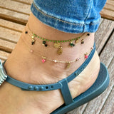 Bracciale alla caviglia Cosmico