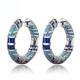 Orecchini a cerchio Icy Spark