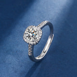 Set Gioielli in Oro Bianco “Aria Quadrata”