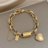 Bracciale Chunky in Oro Elegante