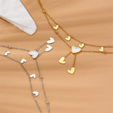 Cavigliera Charm a Cuore Dune Dorate