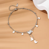 Cavigliera Charm a Cuore Dune Dorate