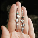 Orecchini Vintage Elf Leaf