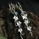 Orecchini Elf Foglia Antica