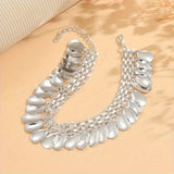 Cavigliera Charm Silver Shoreline