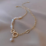 Collana di Perle d'Acqua Dolce Naturali