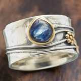 Anello di Meditazione in Gemma Bohemiana