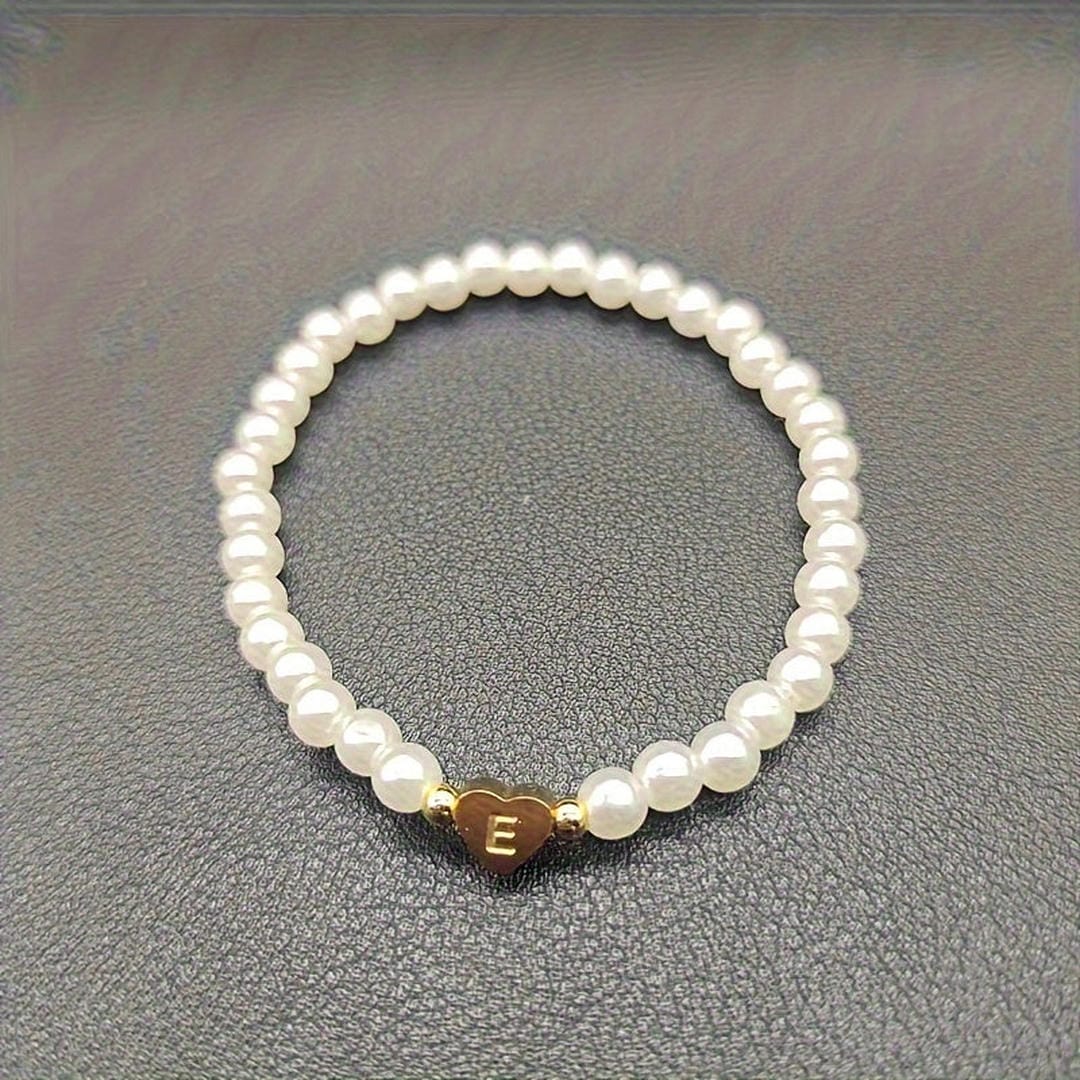 Bracciale con Perle A-Z