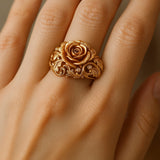 Anello Fiore Dorato