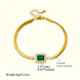 Bracciale Joana Verdeggiante con Smeraldo