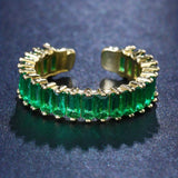 Anello d'Oro e Smeraldo