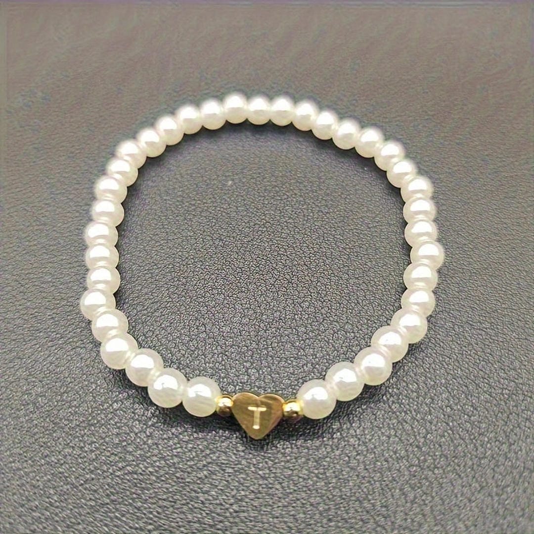 Bracciale con Perle A-Z