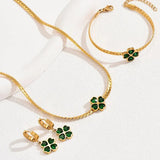Set di Gioielli Quadrifoglio